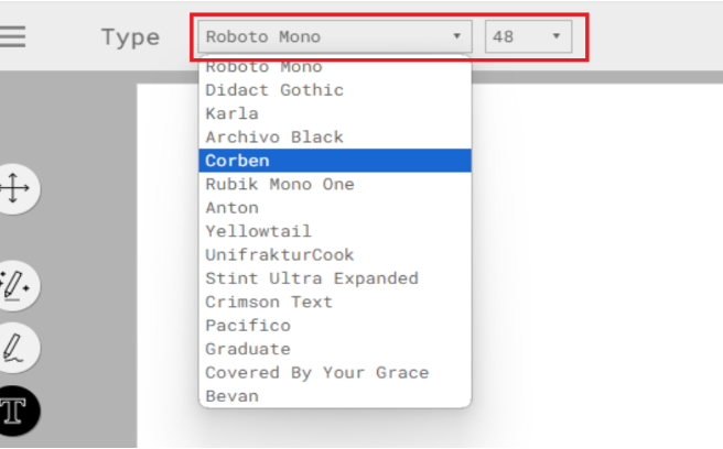 다양한 글자 폰트와 글자 크기 설정 방법