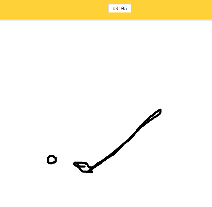 직접 그린 하키스틱 이미지