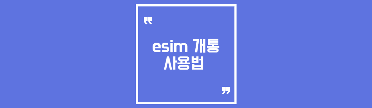kt skt esim 개통 일본 포켓와이파이 로밍 유심 비교 섬네일